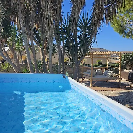 Feriehus Belvedere - Meerblick Und Pool - Familienparadies Páros